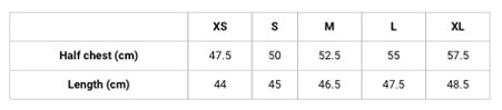 Fit Size Guide